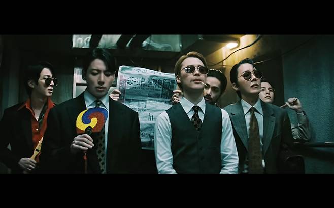 2일 0시 공개된 방탄소년단 정규 5집 '2.0' 뮤직비디오 캡처