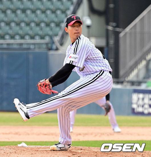 [OSEN=지형준 기자] LG 우강훈. 2026.03.24 /jpnews@osen.co.kr