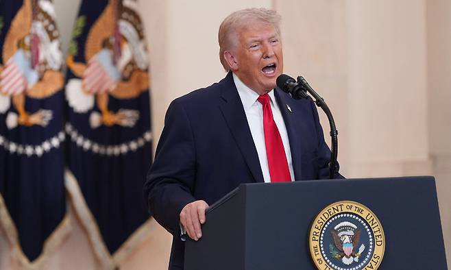 도널드 트럼프 미국 대통령. UPI연합뉴스