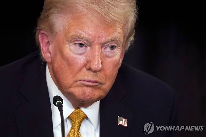 트럼프 미국 대통령 [UPI 연합뉴스 자료사진 재판매 및 DB금지]