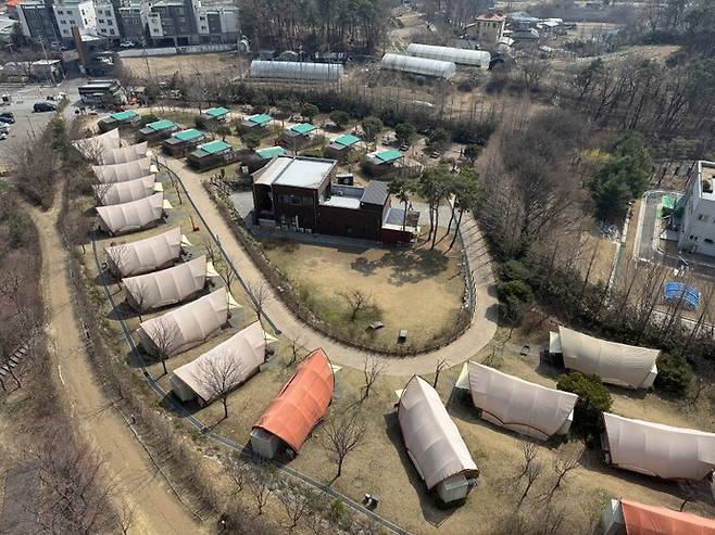 왕송호수캠핑장 재개장. 사진제공 의왕시