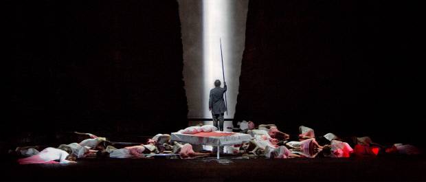 바그너의 오페라 '파르지팔' 공연 장면. 출처 뉴욕메트로폴리탄 오페라극장