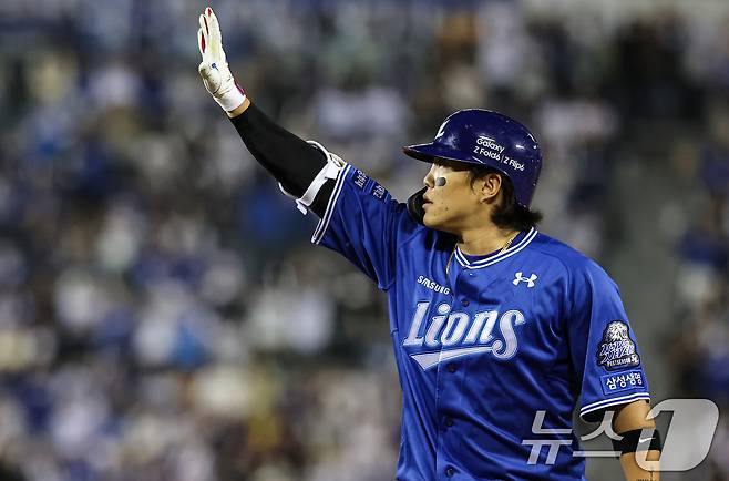 삼성 라이온즈 내야수 류지혁. News1 DB ⓒ 뉴스1 김도우 기자