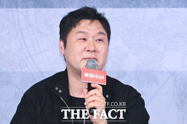 윤경호는 5월과 6월 공개 예정인 '취사병 전설이 되다'와 '김부장'으로 시청자들과 만날 예정이다. /서예원 기자