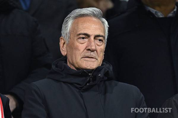 가브리엘레 그라비나 전 이탈리아 축구협회 회장. 게티이미지코리아