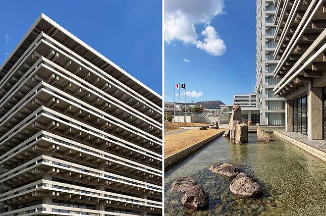 목조 건축의 감각을 현대 콘트리트로 재해석했다. / 사진. ⓒ진세인