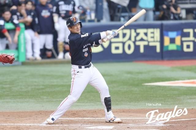 최재훈은 3일 두산전에서 매서운 컨택 능력을 과시했다. 사진=한화 제공