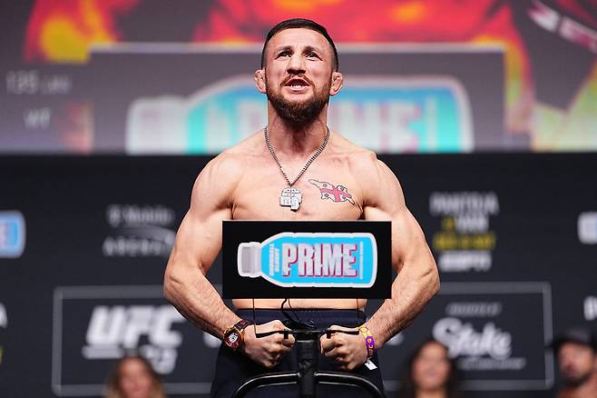 ‘더 머신’ 메랍 드발리시빌리가 또 코뼈 골절상을 입었다. [게티이미지]