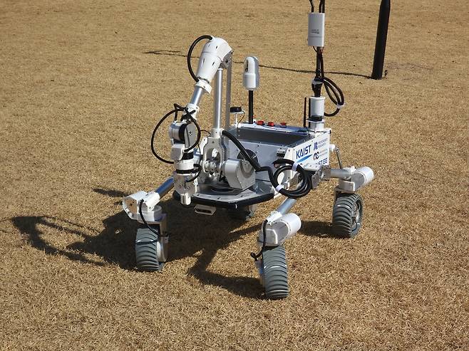 KAIST 학생들이 개발한 화성탐사 로버 GAP-1000.[KAIST 제공]