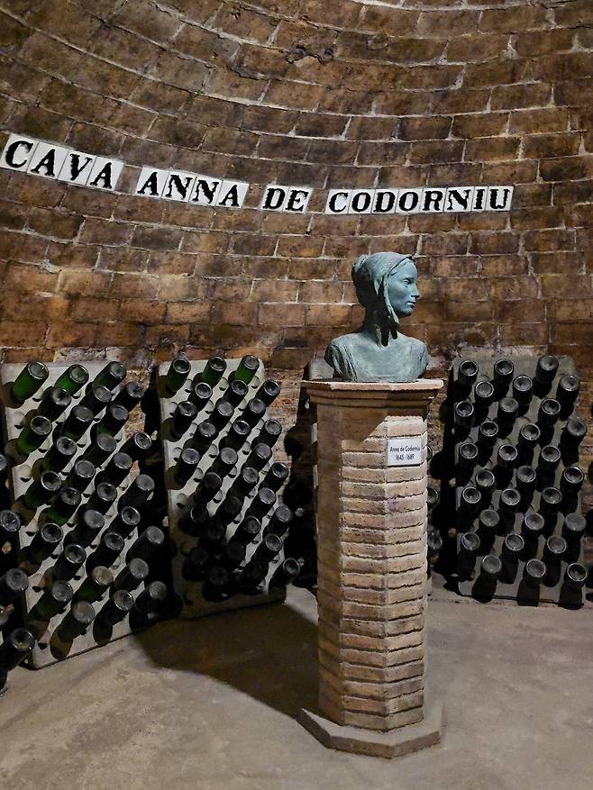 안나 코도르뉴 흉상. 최현태 기자