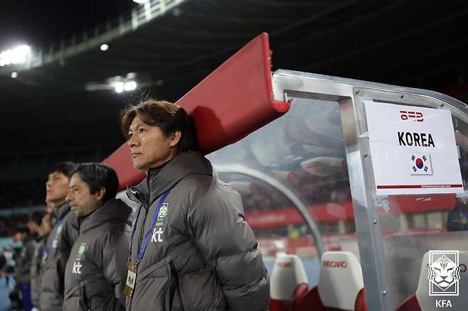 홈영보 축구 국가대표팀 감독. /사진=대한축구협회 제공