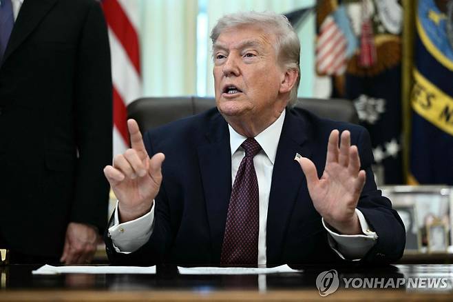 트럼프 미국 대통령 [AFP=연합뉴스. 재판매 및 DB 금지]