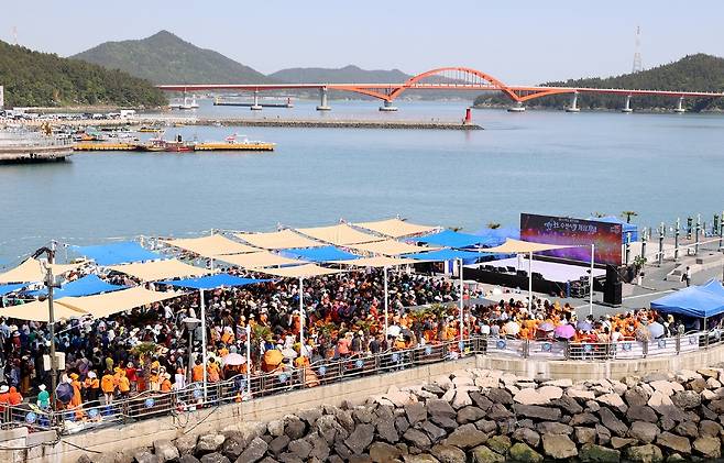 마량놀토수산시장 [전남 강진군 제공. 재판매 및 DB 금지]