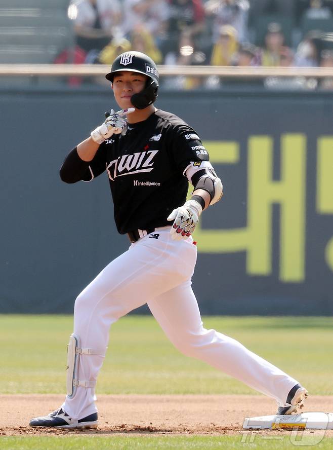 KT 위즈 이강민. ⓒ 뉴스1 김진환 기자