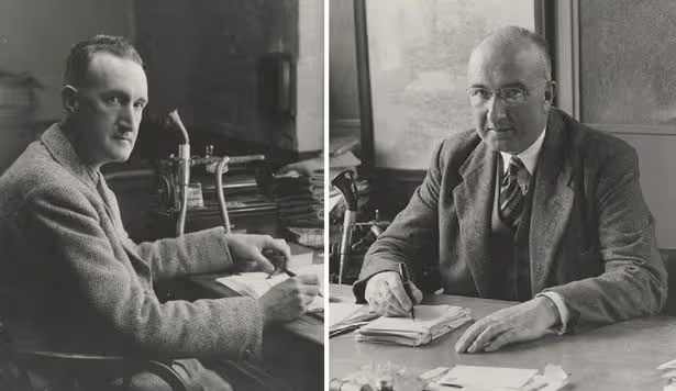 엄브로의 두 창업자들. 왼쪽이 월러스, 오른쪽이 해럴드 험프리스