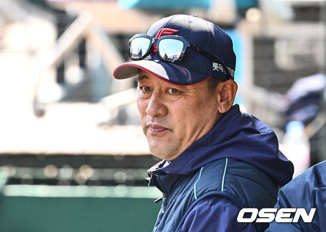 [OSEN=부산, 이석우 기자] 롯데 자이언츠 김민재 코치 / foto0307@osen.co.kr