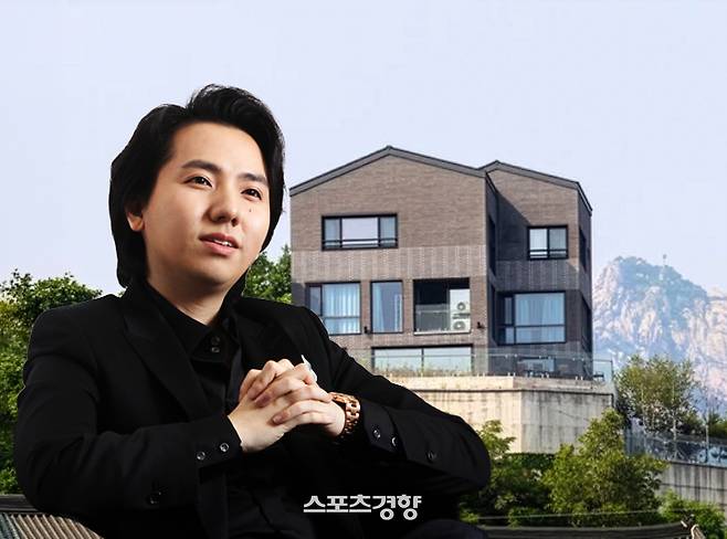 팝페라 테너 임형주와 그가 운영하고 있는 것으로 알려진 서울팝페라하우스 건물 외관. 경향신문 자료사진