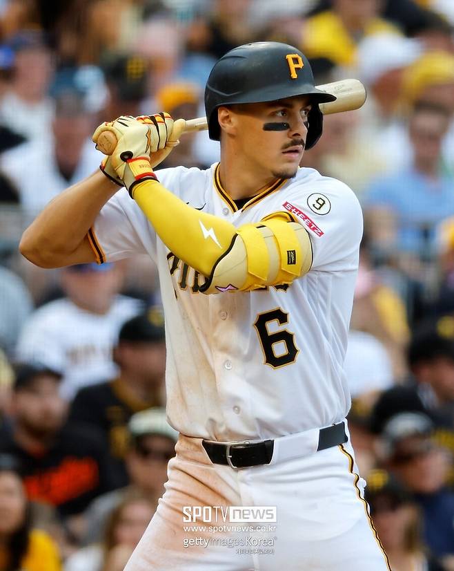 ▲ 메이저리그 유망주 랭킹 1위에 올라 있는 피츠버그 파이리츠 코너 그리핀이 메이저리그 데뷔전에서 엄청난 임팩트를 남겼다.