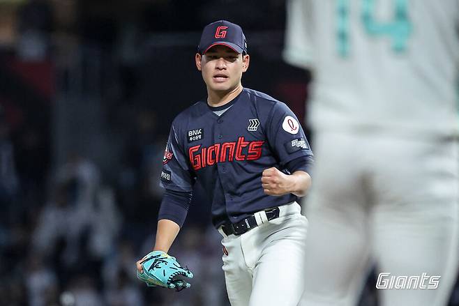 ▲ 김진욱 ⓒ롯데 자이언츠