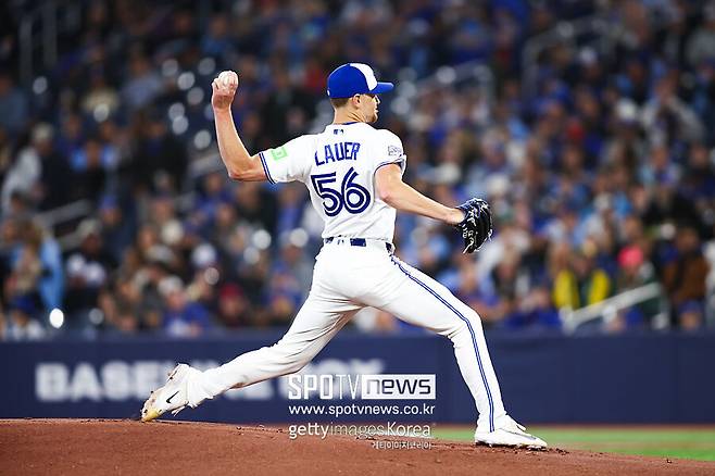 ▲ 컨디션 난조로 당초 예정됐던 등판 일정을 지키지 못한 에릭 라우어