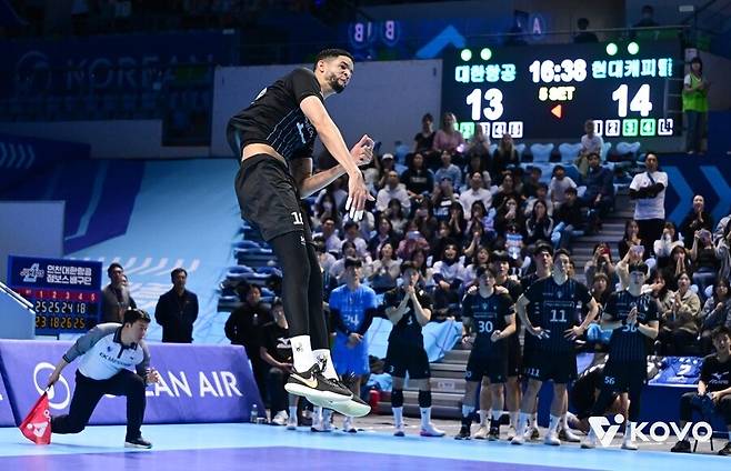 ▲ 현대캐피탈 레오 ⓒKOVO