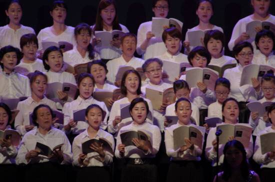 창원 큰들 베토벤 합창 공연 모습. 사진=큰들문화예술센터