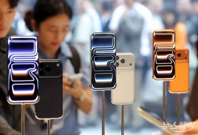 애플(Apple)의 아이폰17 시리즈(iPhone 17 Pro·iPhone 17·iPhone Air). 사진=애플코리아