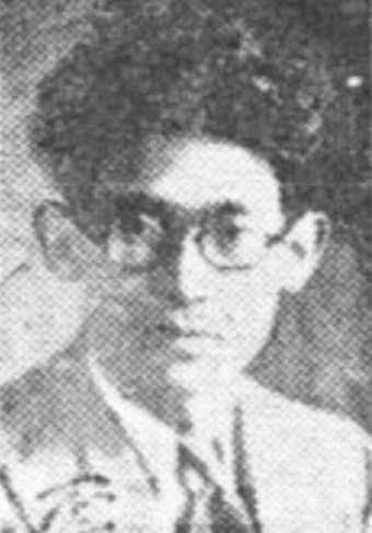 이효석. (출처: 동아일보, 1939, Public domain, via Wikimedia Commons)