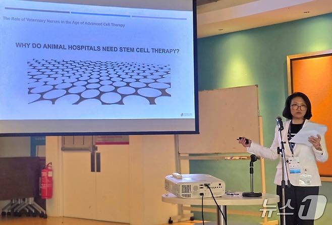 한국동물보건사협회는 3월 말레이시아에서 열린 '제1회 아시아 벳널스 콘퍼런스'에 참가했다고 밝혔다(협회 제공). ⓒ 뉴스1