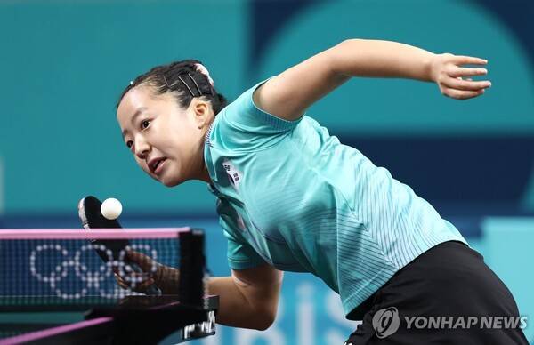 신유빈. ⓒ연합뉴스