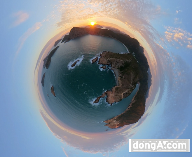 DJI 아바타 360 샘플 촬영.