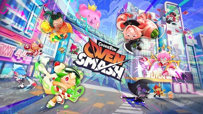 데브시스터즈 신작 '쿠키런: 오븐스매시'. 데브시스터즈 제공