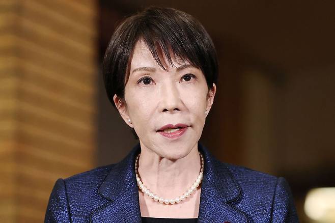 다카이치 사나에 일본 총리. AFP=연합뉴스