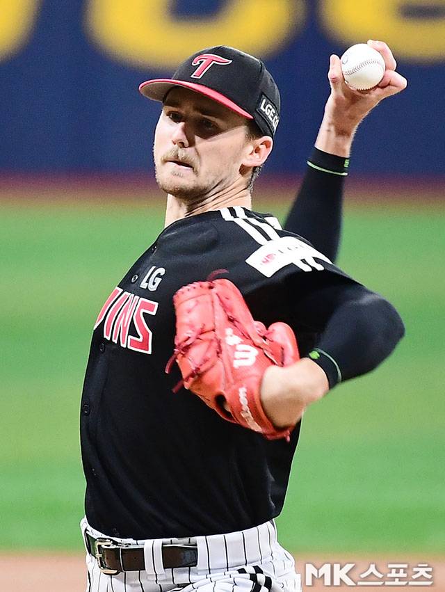 톨허스트는 LG 선발진을 이끌 수 있을까. 사진=김영구 기자