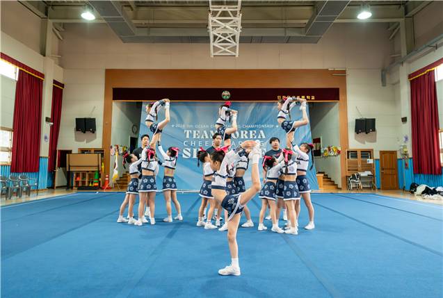대한민국 치어리딩 대표팀이 대만 가오슝에서 열린 2026 오션 치어리딩 챔피언십(OCC) 국제 치어리딩 대회에서 출전한 전 종목에 입상했다. /사진=한국치어리딩협회
