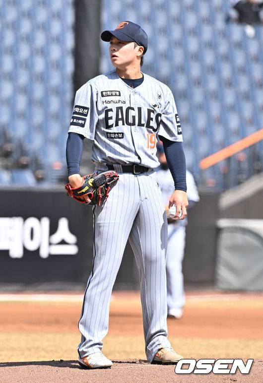 [OSEN=박준형 기자] 한화 왕옌청 2026.03.17  / soul1014@osen.co.kr