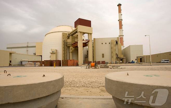 이란 부셰르 원자력발전소 ⓒ 로이터=뉴스1