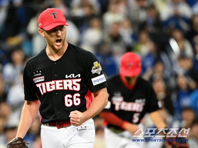 KIA 타이거즈 시절 에릭 라우어. 스포츠조선 DB