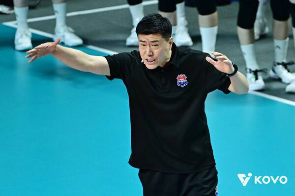 김영래 감독대행. ⓒKOVO