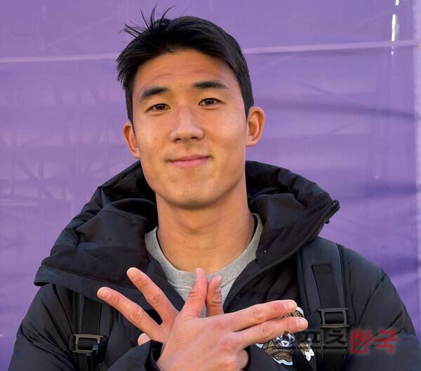 FC안양 공격수 김운. ⓒ스포츠한국 김성수 기자