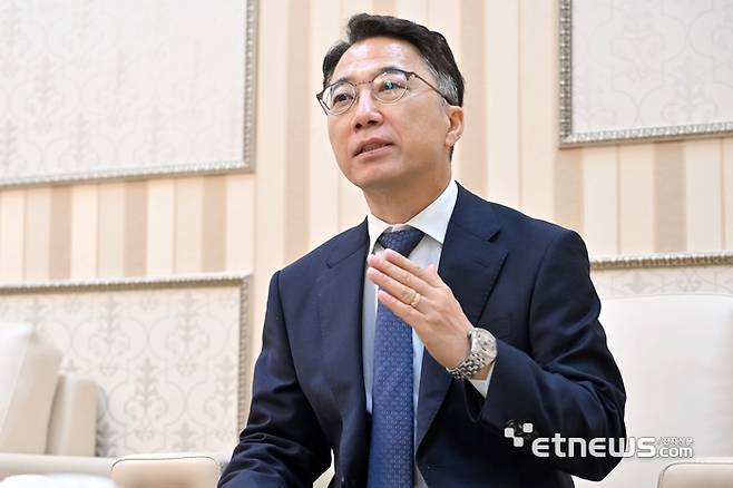 [데스크가만났습니다] 최치호 한국과학기술지주 대표 김민수기자 mskim@etnews.com