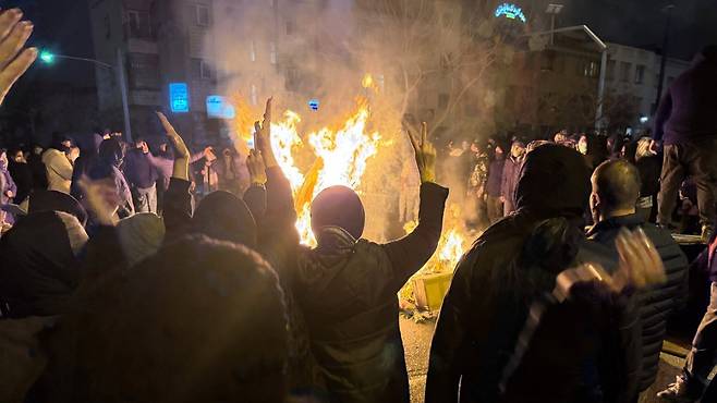이란의 반정부 시위