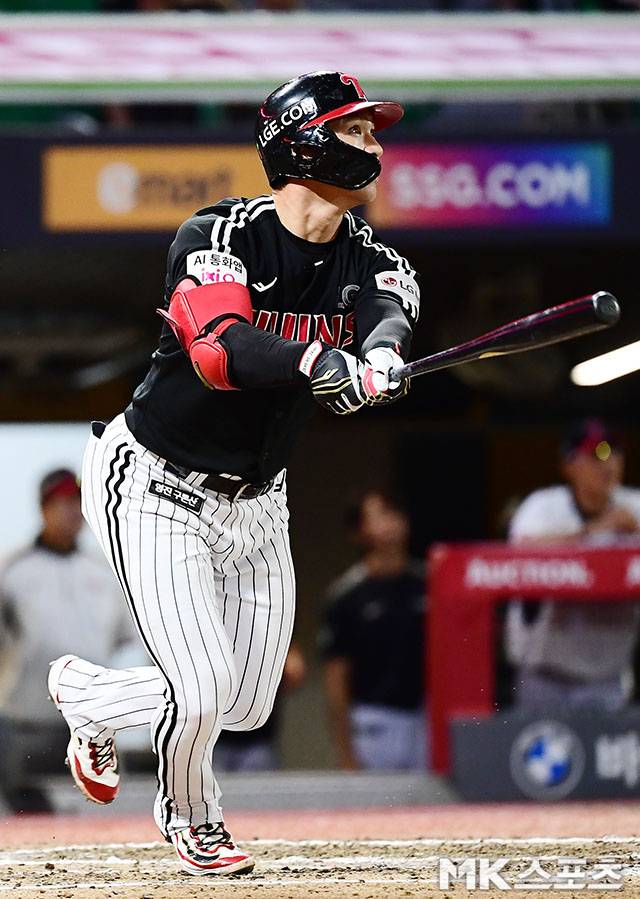 오지환은 5일 키움전에서 맹타를 휘둘렀다. 사진=김영구 기자