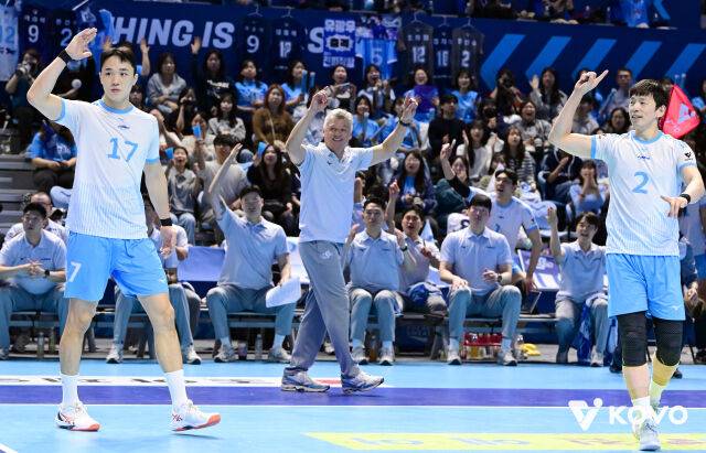 대한항공 헤난 달 조토 감독./KOVO