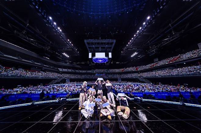 [서울=뉴시스] 스트레이 키즈 여섯 번째 공식 팬미팅 'STAY in Our Little House' 현장. (사진 = JYP엔터테인먼트 제공) 2026.04.06 photo@newsis.com *재판매 및 DB 금지