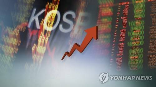 코스피 상승 (CG) [연합뉴스TV 제공]