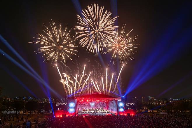 2025년 여름 서울시향 강변음악회 전경. 서울시향 제공