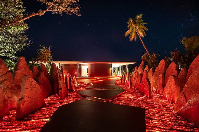 그릴 스테이크 하우스 파렌하이트 레스토랑 전경. 사진제공|팜투어