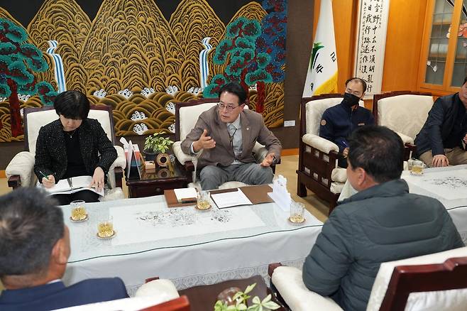 울주군, 매주 '365 소통군수실' 운영 [울주군 제공.재판매 및 DB 금지]