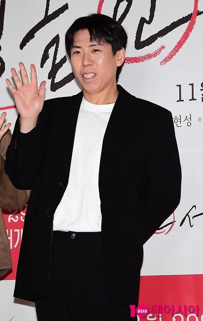 개그맨 양세찬이 취재진 앞에서 포즈를 취하고 있다. / 사진=텐아시아DB